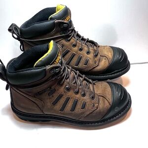 Carolina Men's   HI COMP TOE Work Boot CBAE21 Brown Size 10 D Waterproof